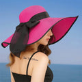 SunBloom – Foldable Wide-Brim Summer Straw Hat - Jewellar