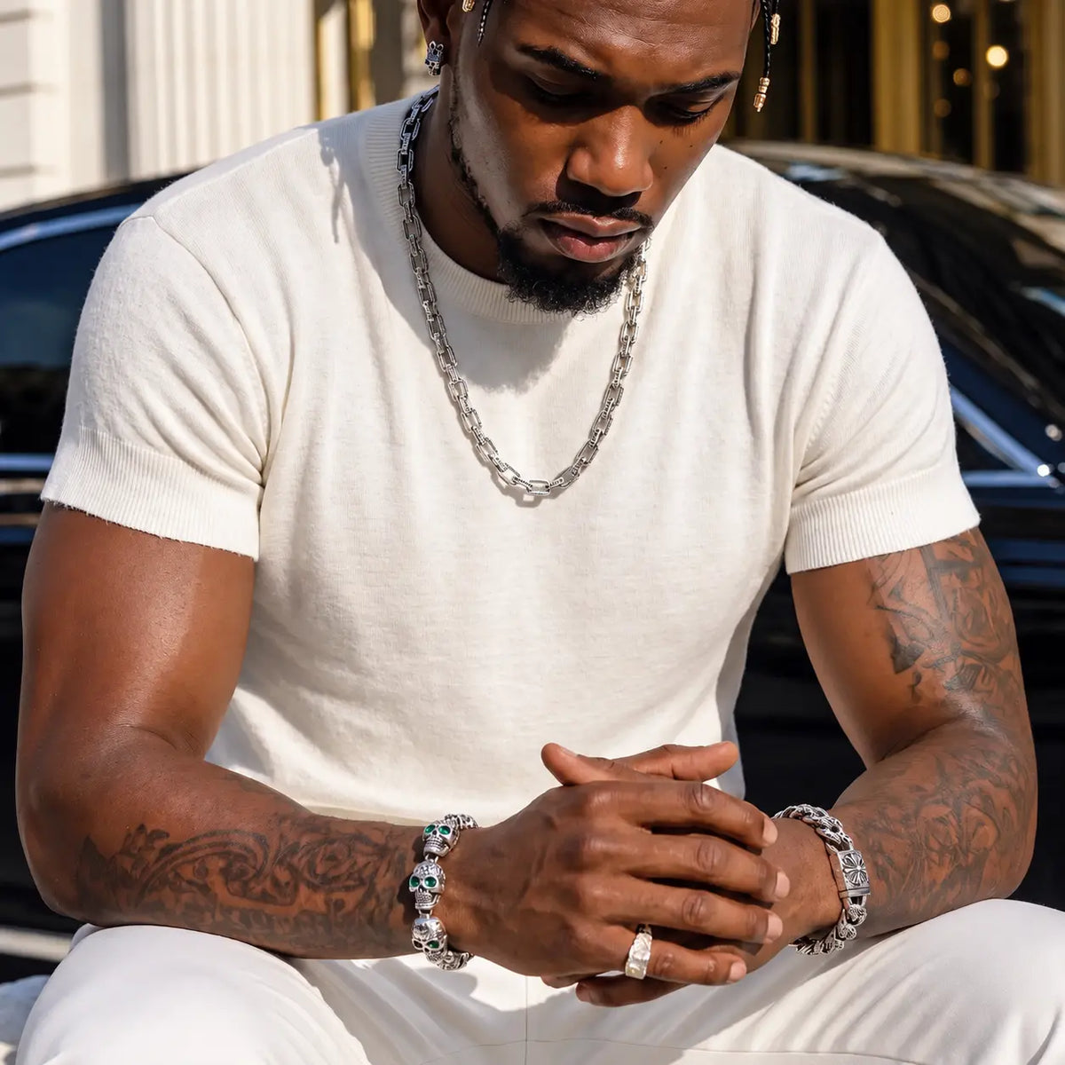 Men's Ancient Code Chain Jewellar