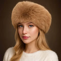 Cozy Fluff – Fur Ball Woolen Winter Hat - Jewellar