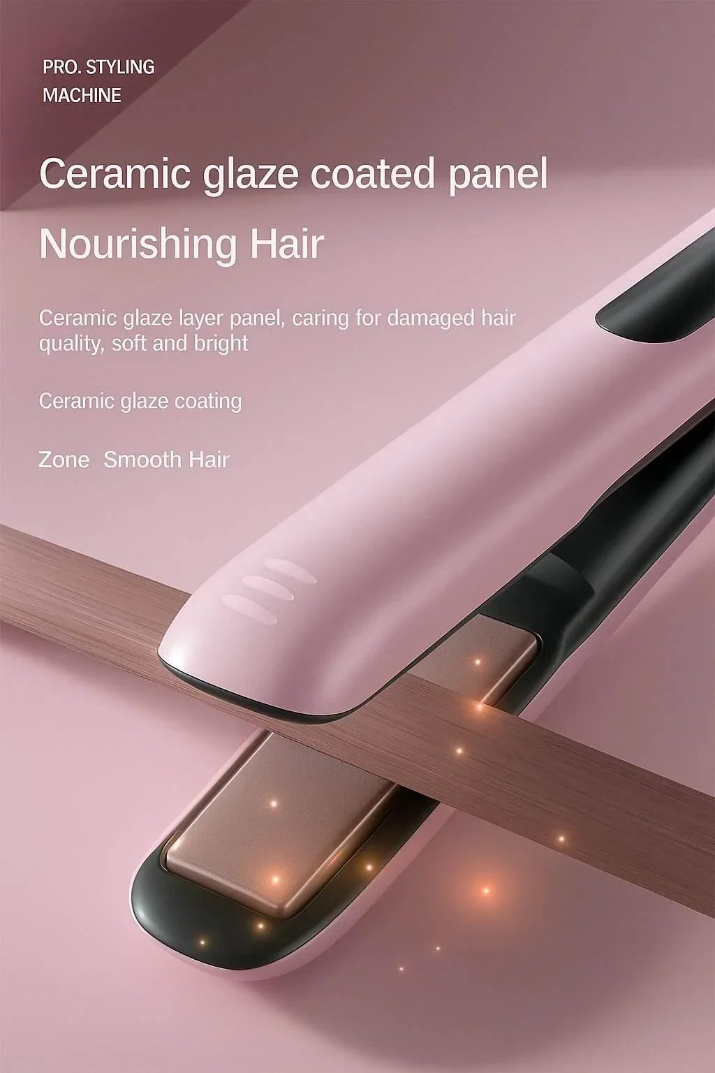GlamWave Pro – Wireless 2-in-1 Hair Straightener & Curler - Jewellar