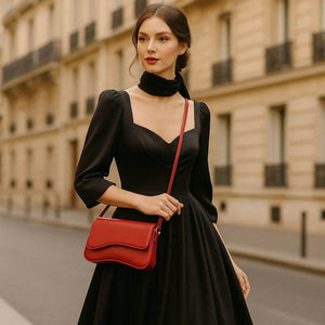 Lia – Magnetic Flap Shoulder Bag - Jewellar