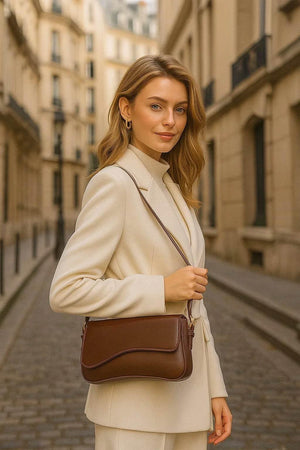 Lia – Magnetic Flap Shoulder Bag - Jewellar