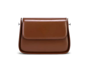 Liora niche design genuine leather crossbody bag in black and brown with multiple carrying options – by Jewellar