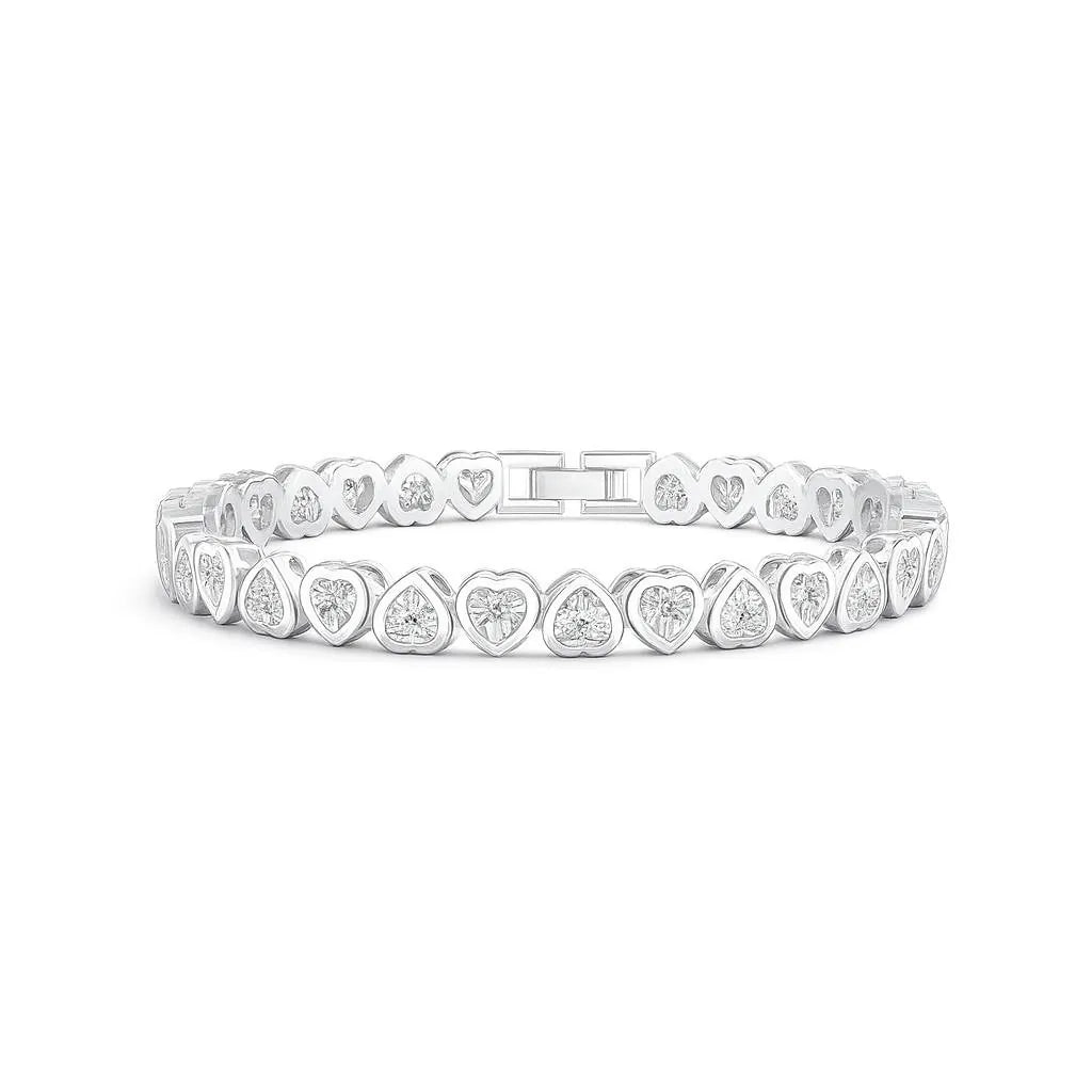 Liora Shine – 925 Gold Tennis Bracelet with AAAA Zircon - Jewellar