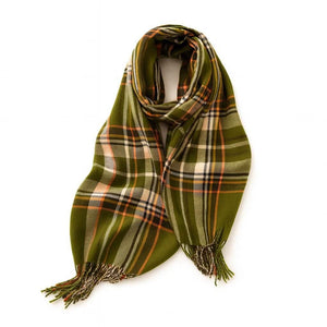 Luna Grid – Imitation Cashmere Winter Scarf - Jewellar