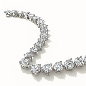 Luna Heart – Diamond Accent Love Bracelet - Jewellar
