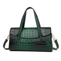 Lunaria – Soft Leather Structured Shoulder Tote - Jewellar