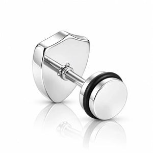Men's Crusader Shield Earring