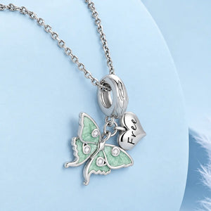 Mint Garden Charms for Pandora Bracelets - 925 Sterling Silver