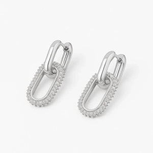 Nova Arc – Gold Plated Geometric Earrings - Jewellar