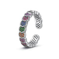 Nova Scales – 925 Silver Color Diamond Ring - Jewellar