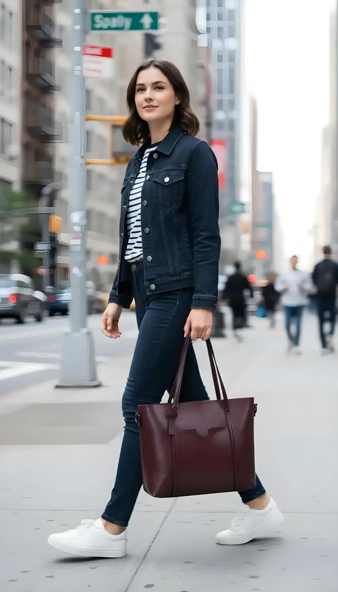 Seraphine – Retro chic one-strap PU oil wax leather messenger bag in coffee, black, red, and brown