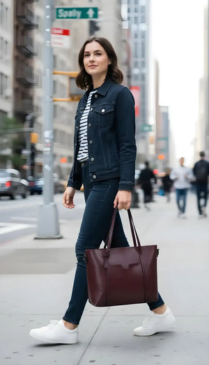 Seraphine – Retro chic one-strap PU oil wax leather messenger bag in coffee, black, red, and brown