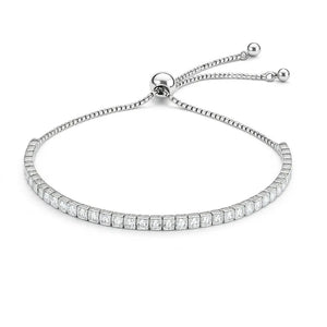Serenita – 925 Silver Mini Tennis Bracelet with Zircon - Jewellar