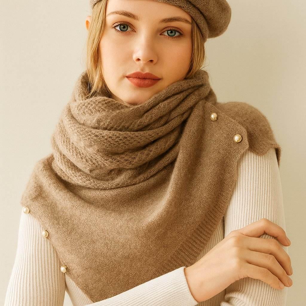 Solea – Pure Cashmere Shawl Cardigan - Jewellar