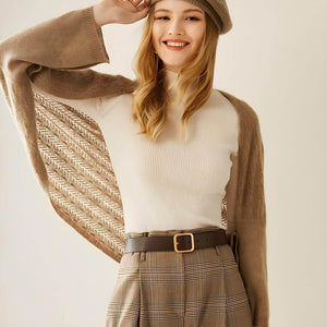 Solea – Pure Cashmere Shawl Cardigan - Jewellar