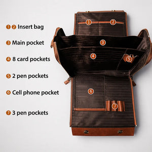 Chic orange PU leather tote bag with zipper closure and spacious design – Solenne Tote by Jewellar