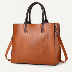 Velora PU Crossbody Shoulder Bag – women’s leather handbag with adjustable strap, available in multiple colors.