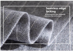 Éline Stripe – Wool Striped Long Scarf Shawl - Jewellar