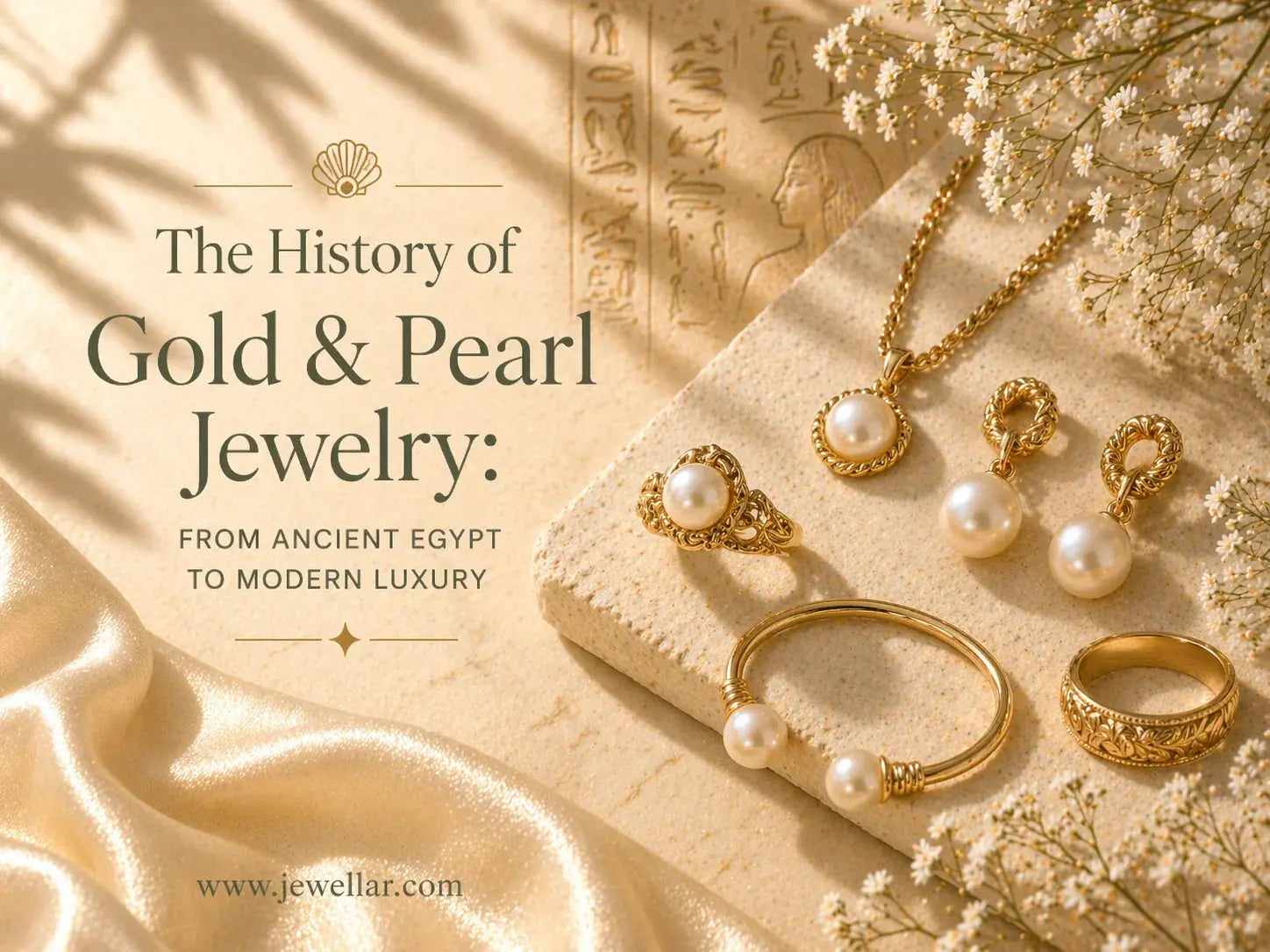 The History of Gold & Pearl Jewelry: From Ancient Egypt to Modern Luxury by Jewellar