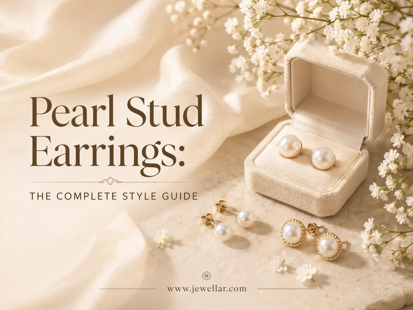 Pearl Stud Earrings: The Complete Style Guide by Jewellar