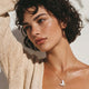 Aile Douce Mother of Pearl Butterfly Necklace in 18K Gold Plating