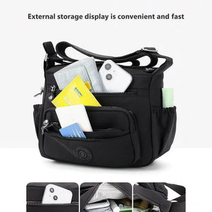 Aeris – Lightweight Nylon Crossbody Bag - Jewellar