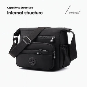 Aeris – Lightweight Nylon Crossbody Bag - Jewellar