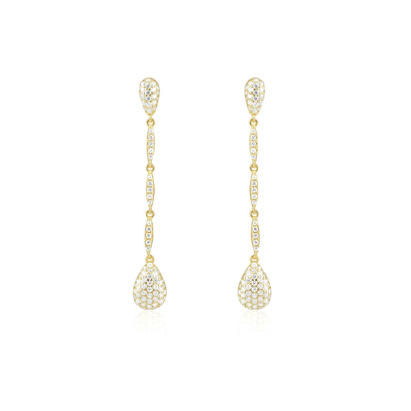 Alina CZ Drop Earrings