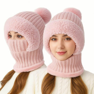 ArcticEase – 3-in-1 Knitted Hat, Scarf & Mask Set - Jewellar