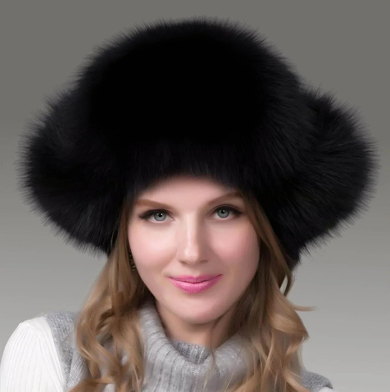 Arctic Luxe – Foldable Fox Fur Winter Hat - Jewellar