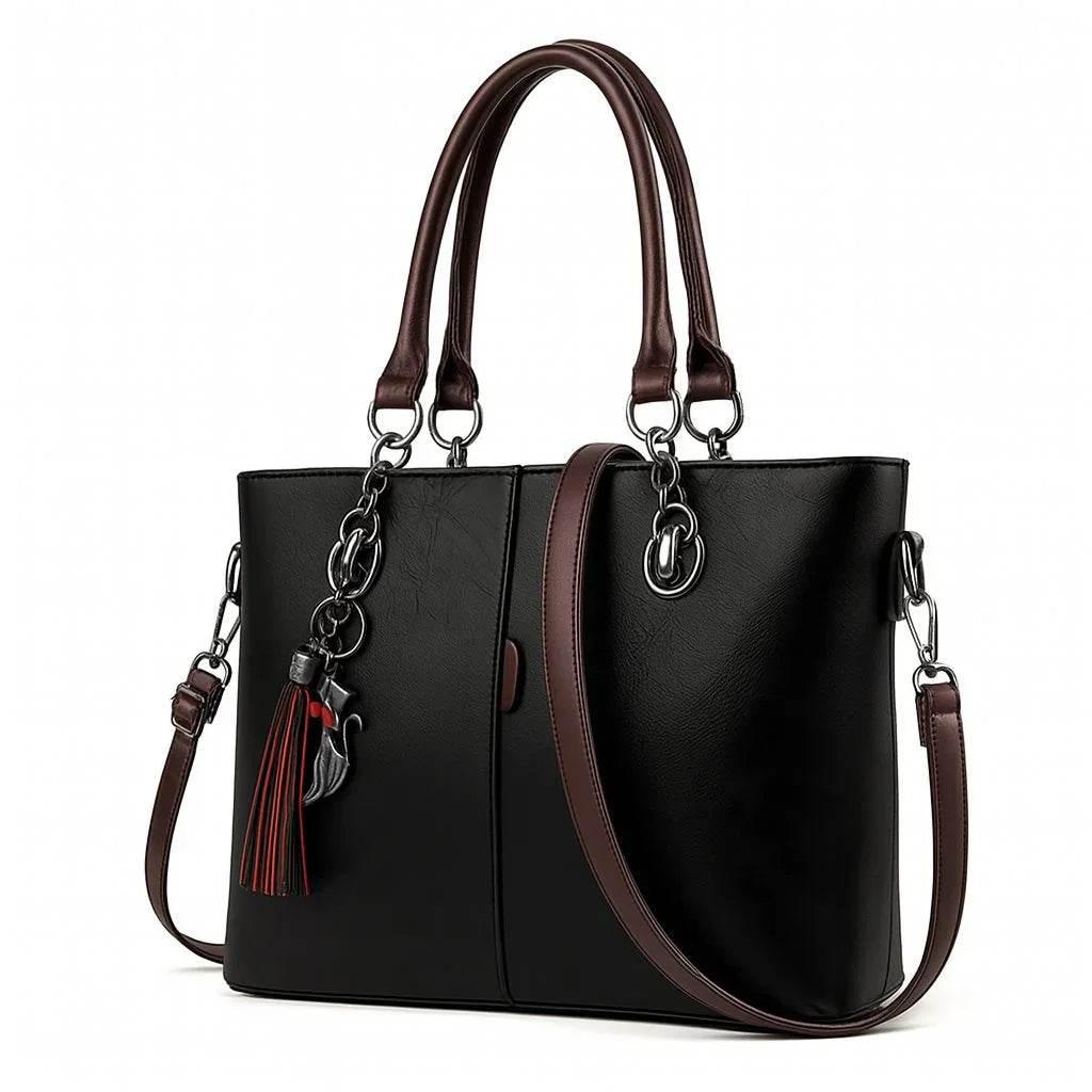 Aria Luxe – PU Leather Shoulder Handbag - Jewellar