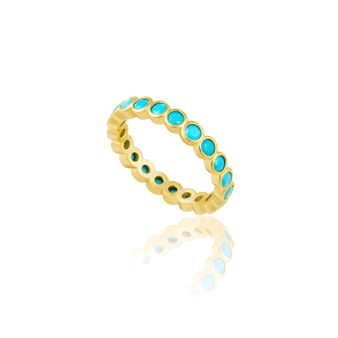 Azure Glow Ring