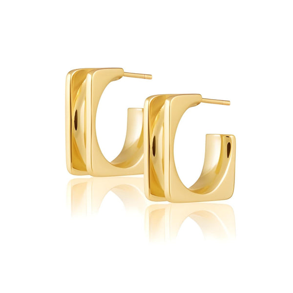 Bold Square Hoops