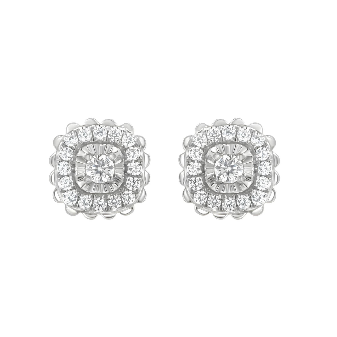 Brilliant Halo Studs
