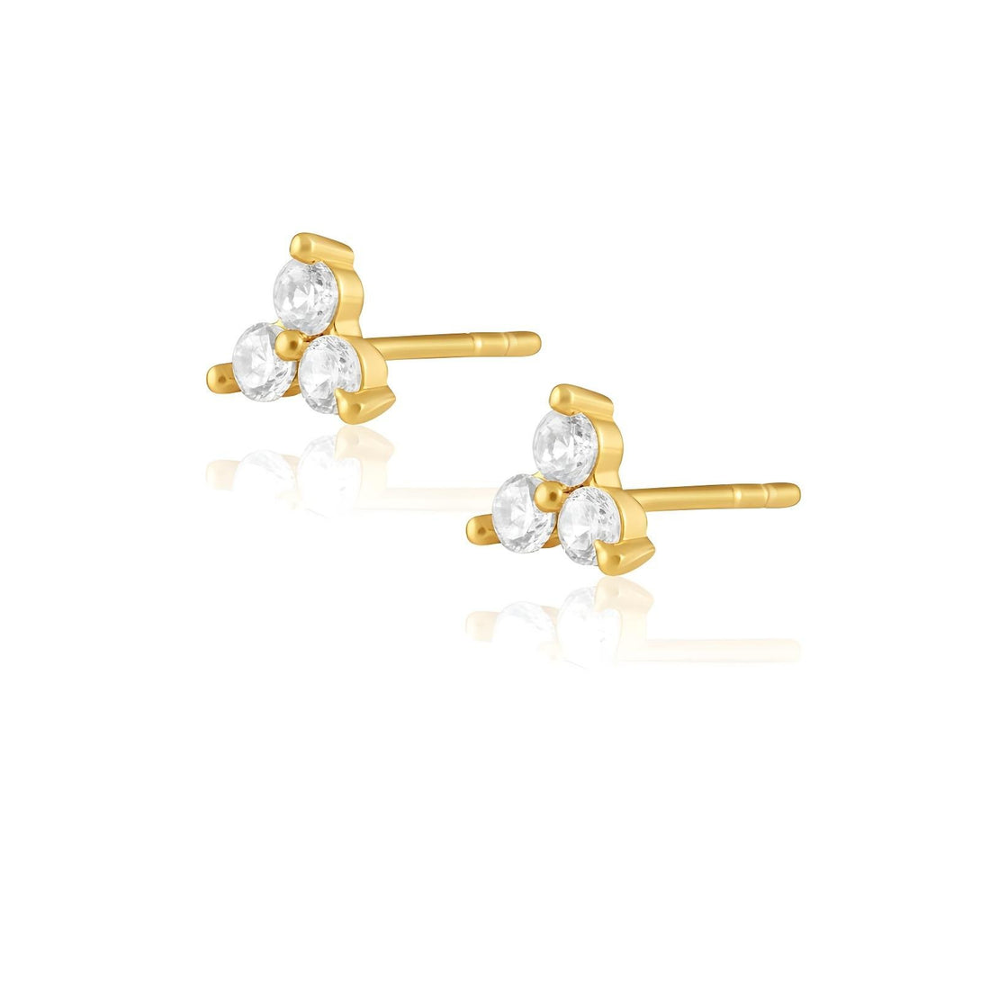 CZ Trinity Studs