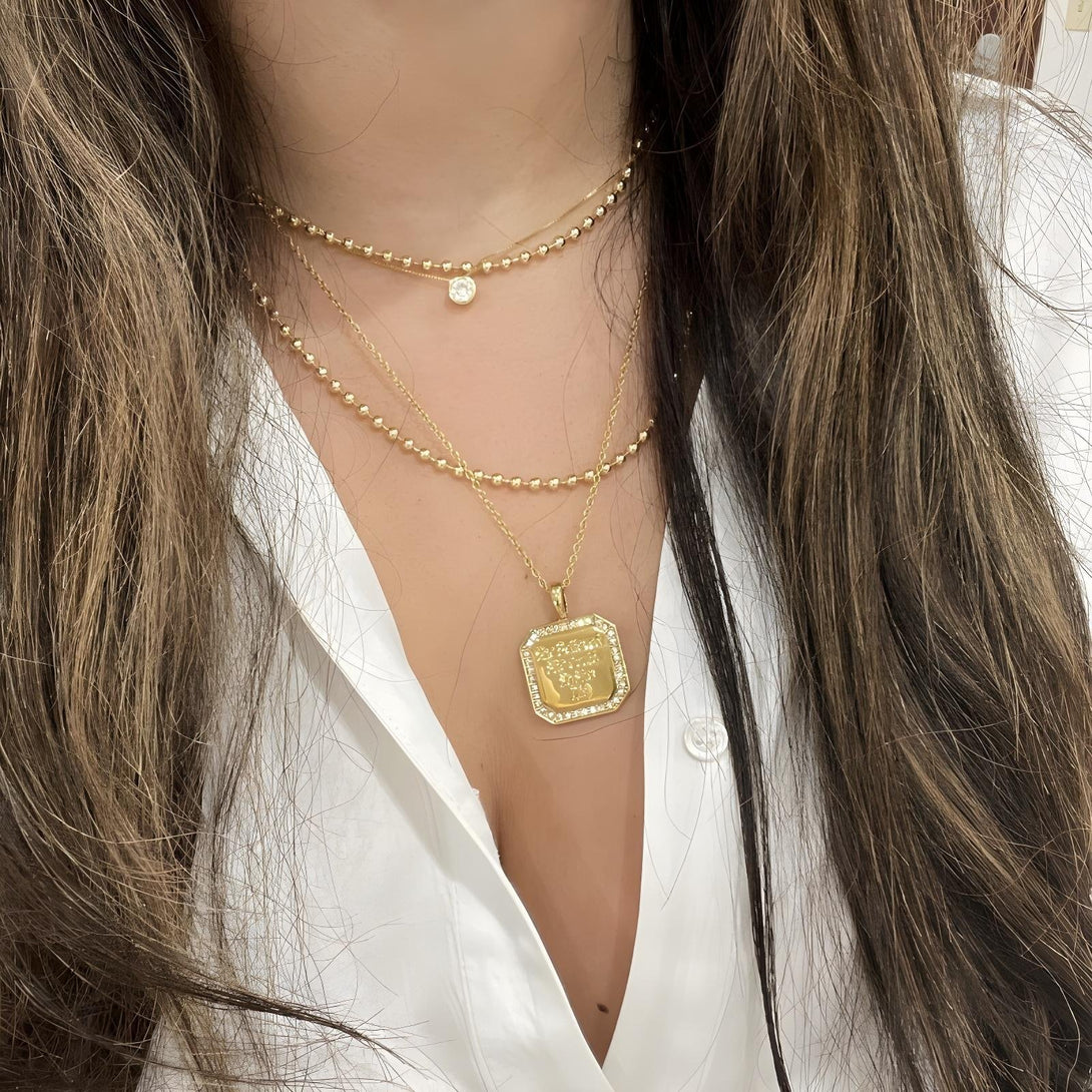Celeste Drop Necklace