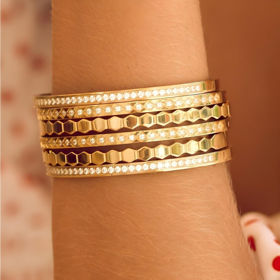 Celeste Pave Bangle