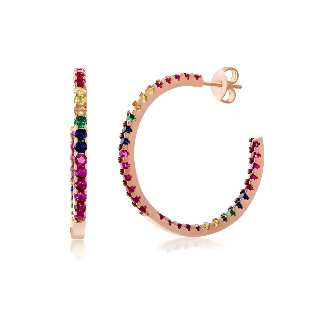 Celestial Arc Hoops