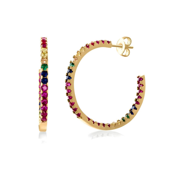 Celestial Arc Hoops