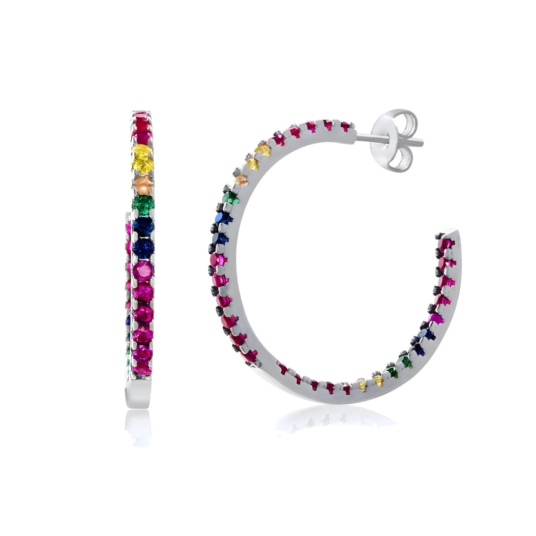 Celestial Arc Hoops