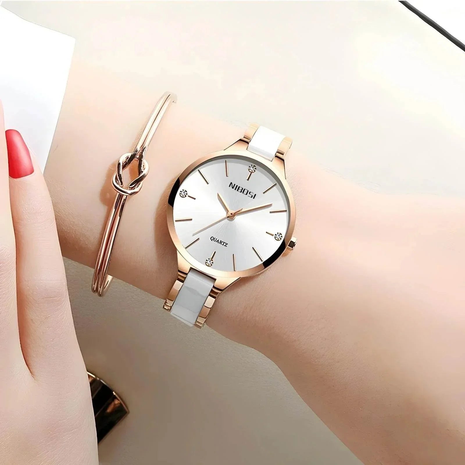CeramiLuxe – Waterproof Ceramic Quartz Watch - Jewellar