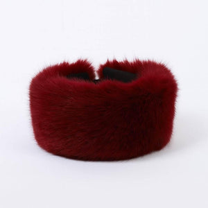 Cozy Fluff – Fur Ball Woolen Winter Hat - Jewellar