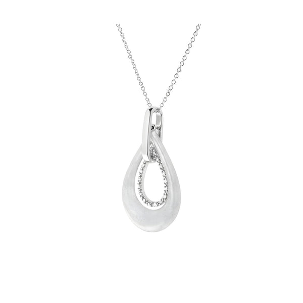 Diamond Accent Double Drop Pendant