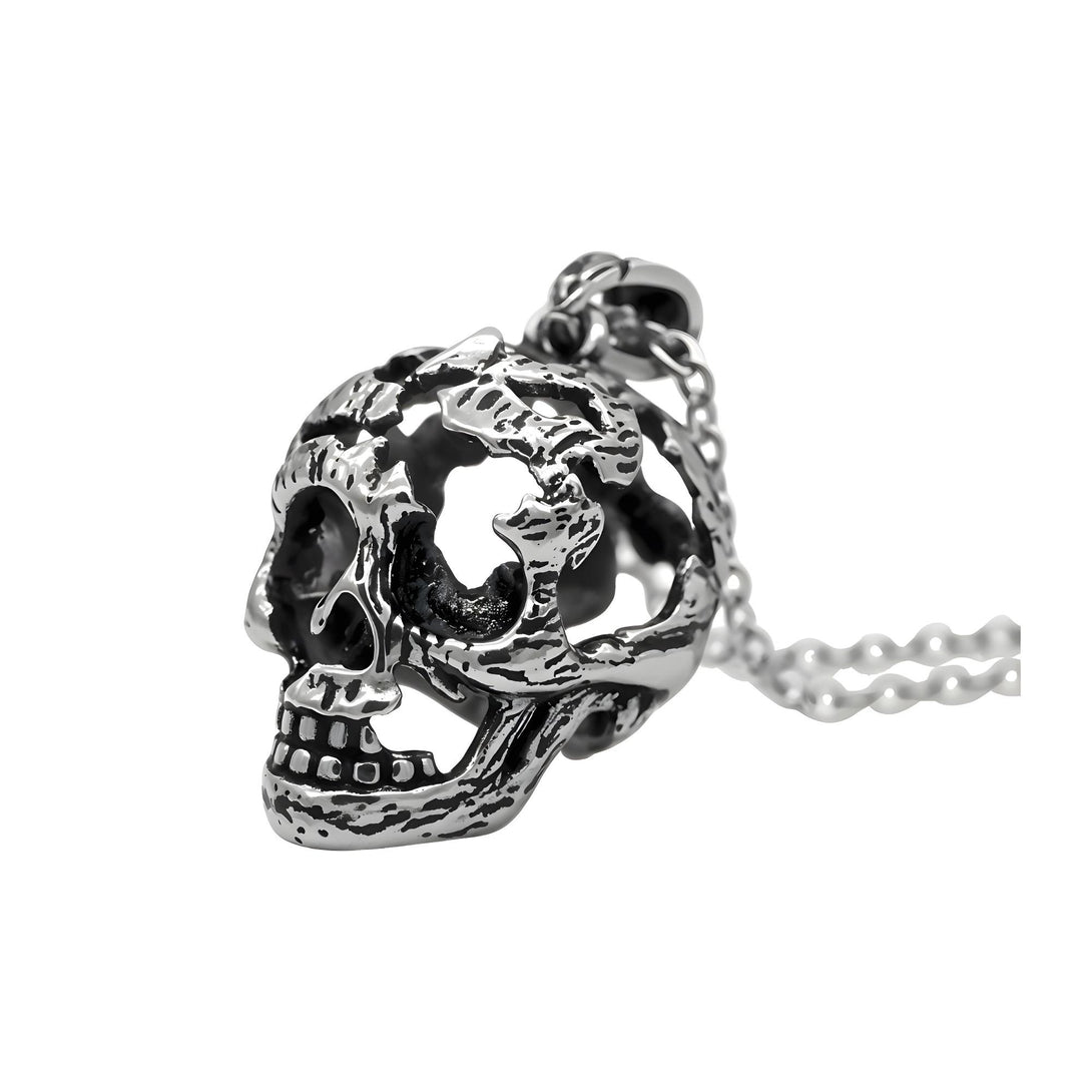 Fractured Skull Necklace
