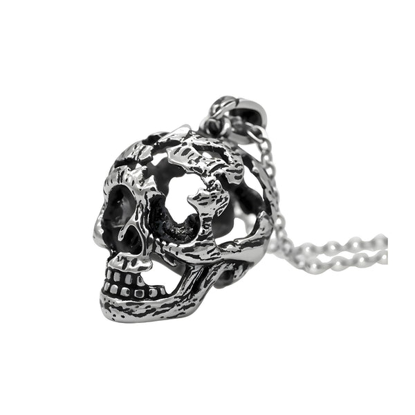 Fractured Skull Necklace