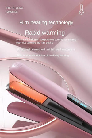 GlamWave Pro – Wireless 2-in-1 Hair Straightener & Curler - Jewellar