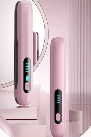 GlamWave Pro – Wireless 2-in-1 Hair Straightener & Curler - Jewellar
