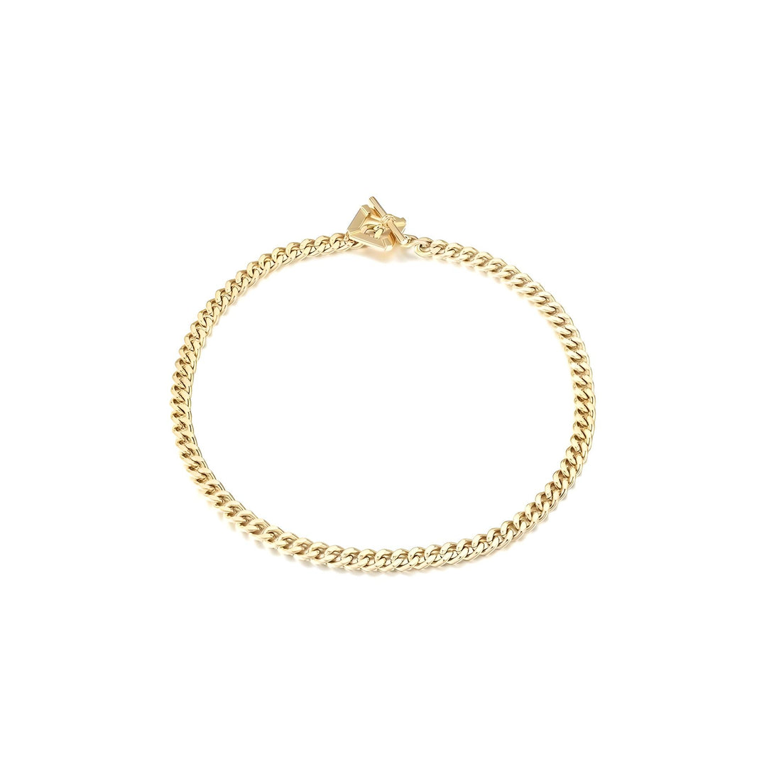 Gold Toggle Chain Necklace