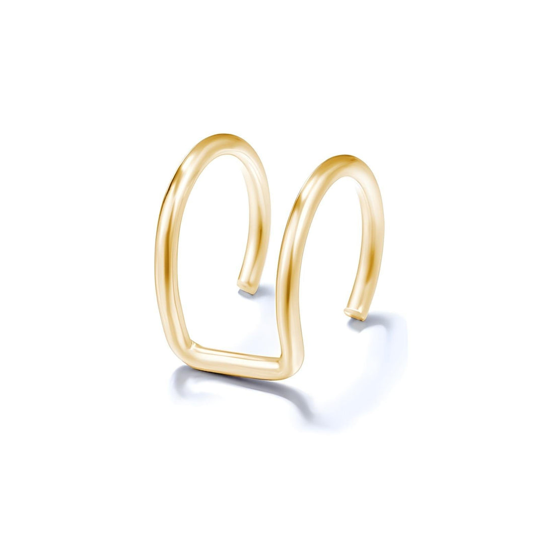 Golden Aura Ear Cuffs